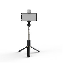 Beauty Lamp Youtube Video Bluetooth Monopod Wireless Selfie Stick with Tripod
